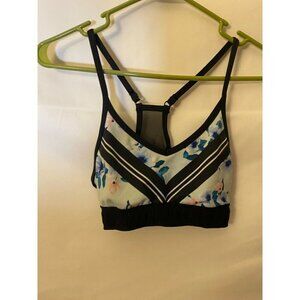 - Pink Victorias Secret Sports Bra Size XS extra Small Ultimate Floral Pattern‎